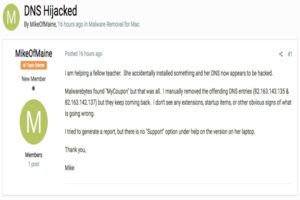 MikeOfMaine Forumpost