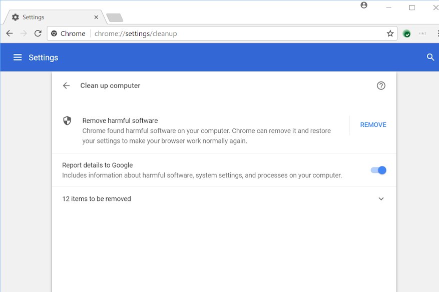 Malware with Google Chrome