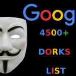Smart Google Search Queries and 4500 GOOGLE DORKS LIST