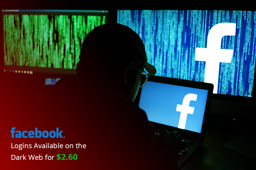 Hacked Facebook Account for Sale on Dark Web