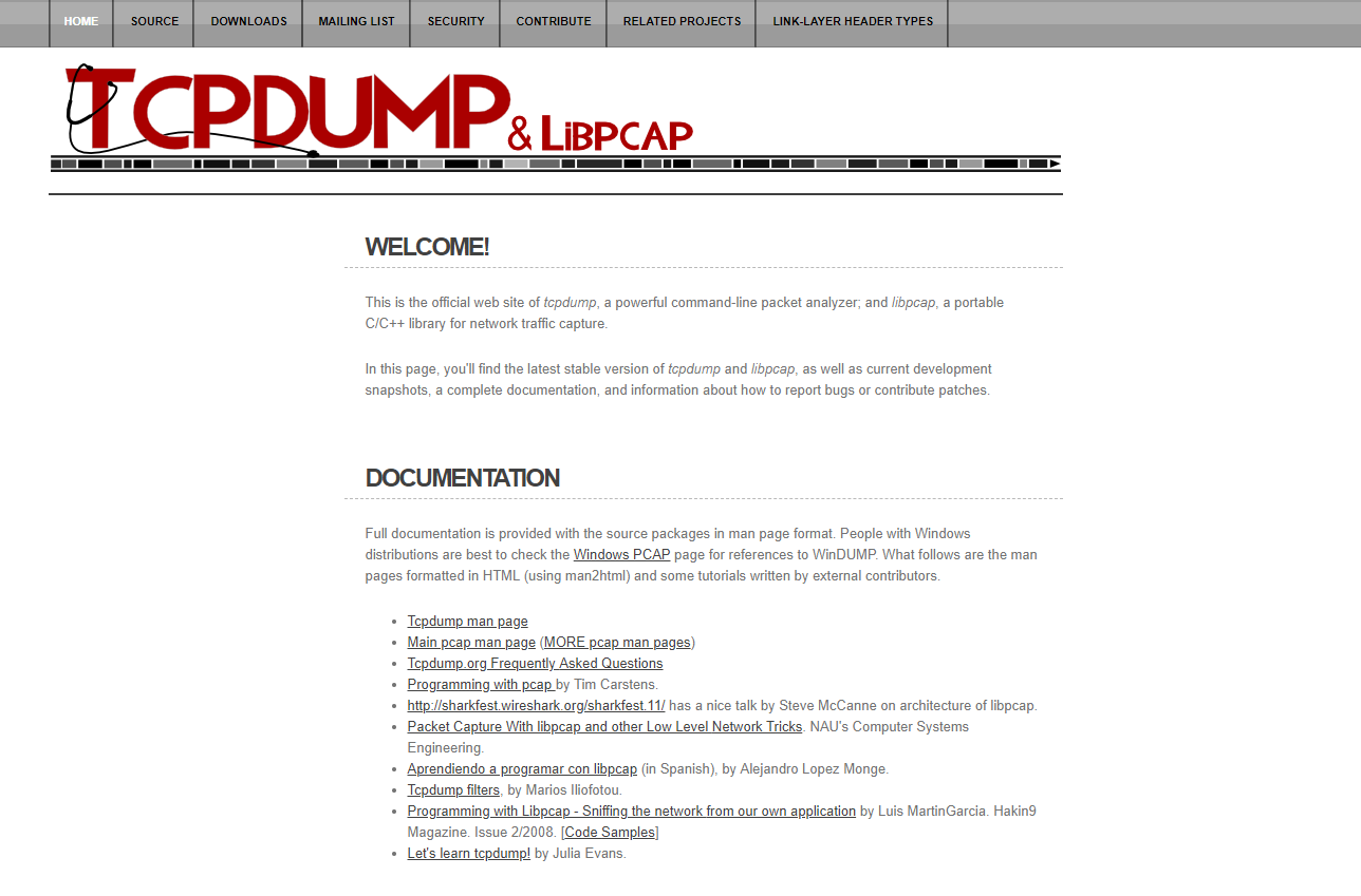 tcpdump