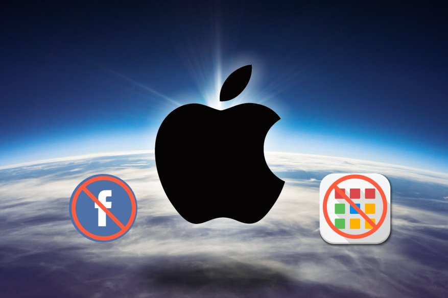 Did Apple Really Ban Facebook and Google’s Apps