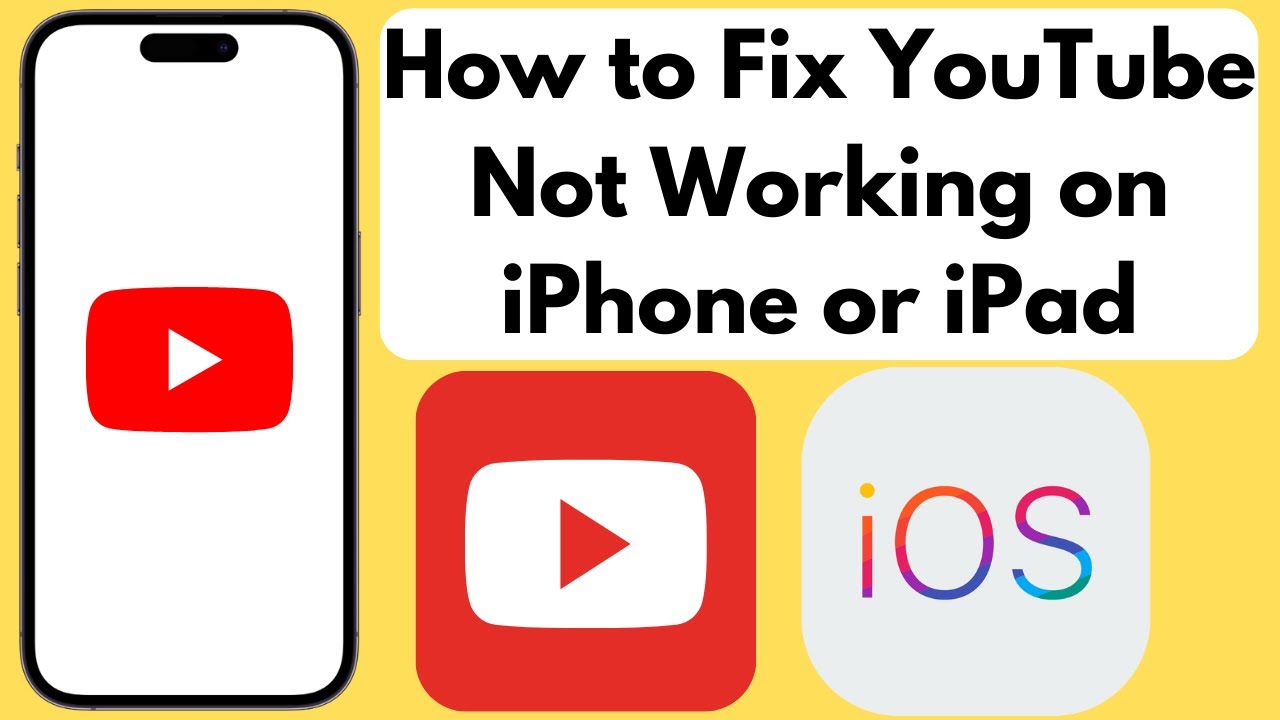 YouTube Not Working on iPhone